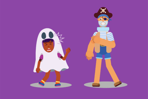 A Mad Pirate - Halloween Graphics and Illustrations