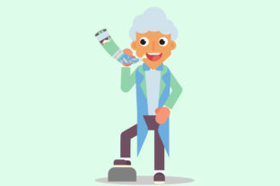 Boy Character Vector Illustration Graphics