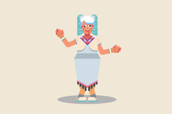 Characters - Hinterland Girl: Graphics & Illustrations for Publishers
