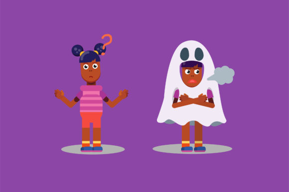 Characters of an Angry Twin – Halloween Graphics Review