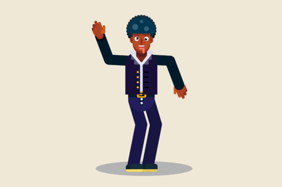 Characters of Cheerful Boy: Illustrations & Graphics