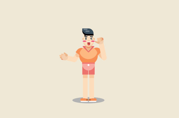 Characters of Simple Cute Boy: Graphics & Illustrations Review