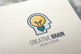 Creative Brain Logo Template: Graphics & Logos Review