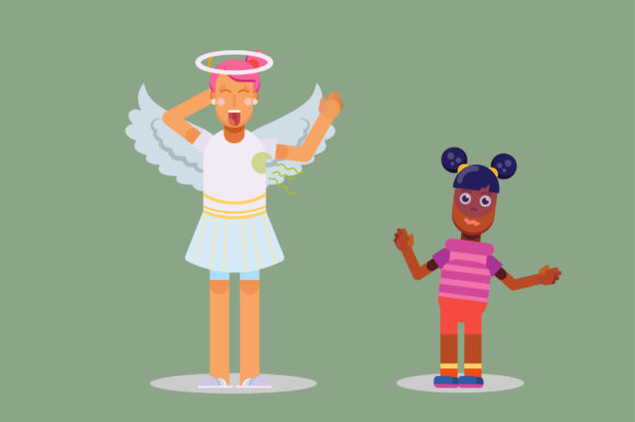 Disgusting Angels Graphics & Illustrations Review