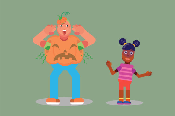 Disgusting Halloween Characters Graphics