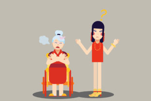 Sad Characters Vector Illustration Review for Brand Graphics
