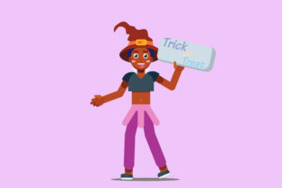Trick or Treat Costume Graphics & Illustrations Review